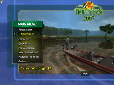 trophy bass game download